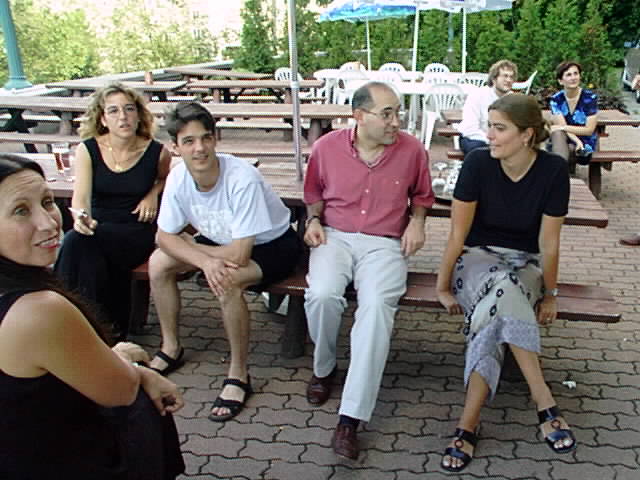 Gisele, Yolanda, Martin, Victor and Eva